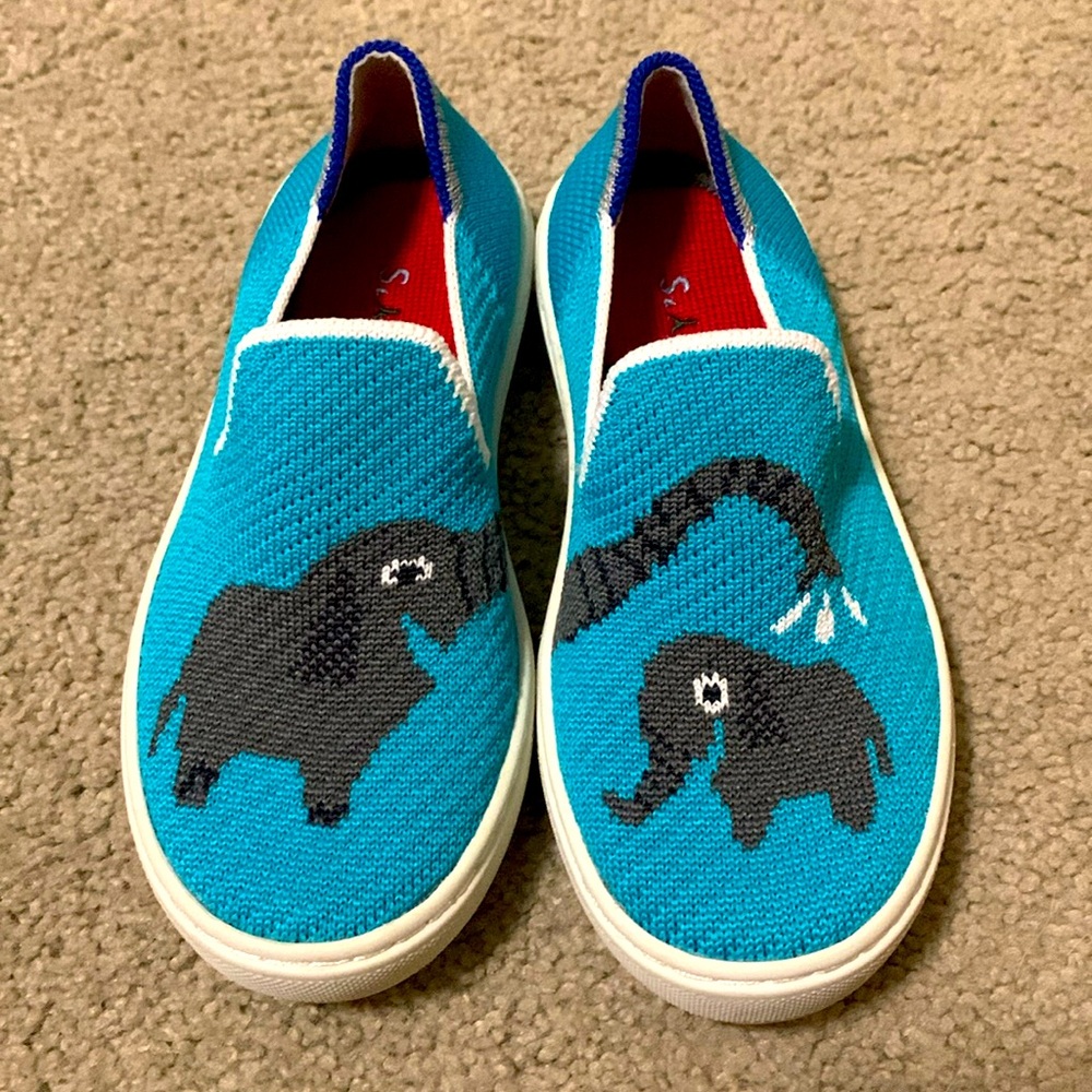 Rothy’s Elephant Knit Slip-on Sneakers